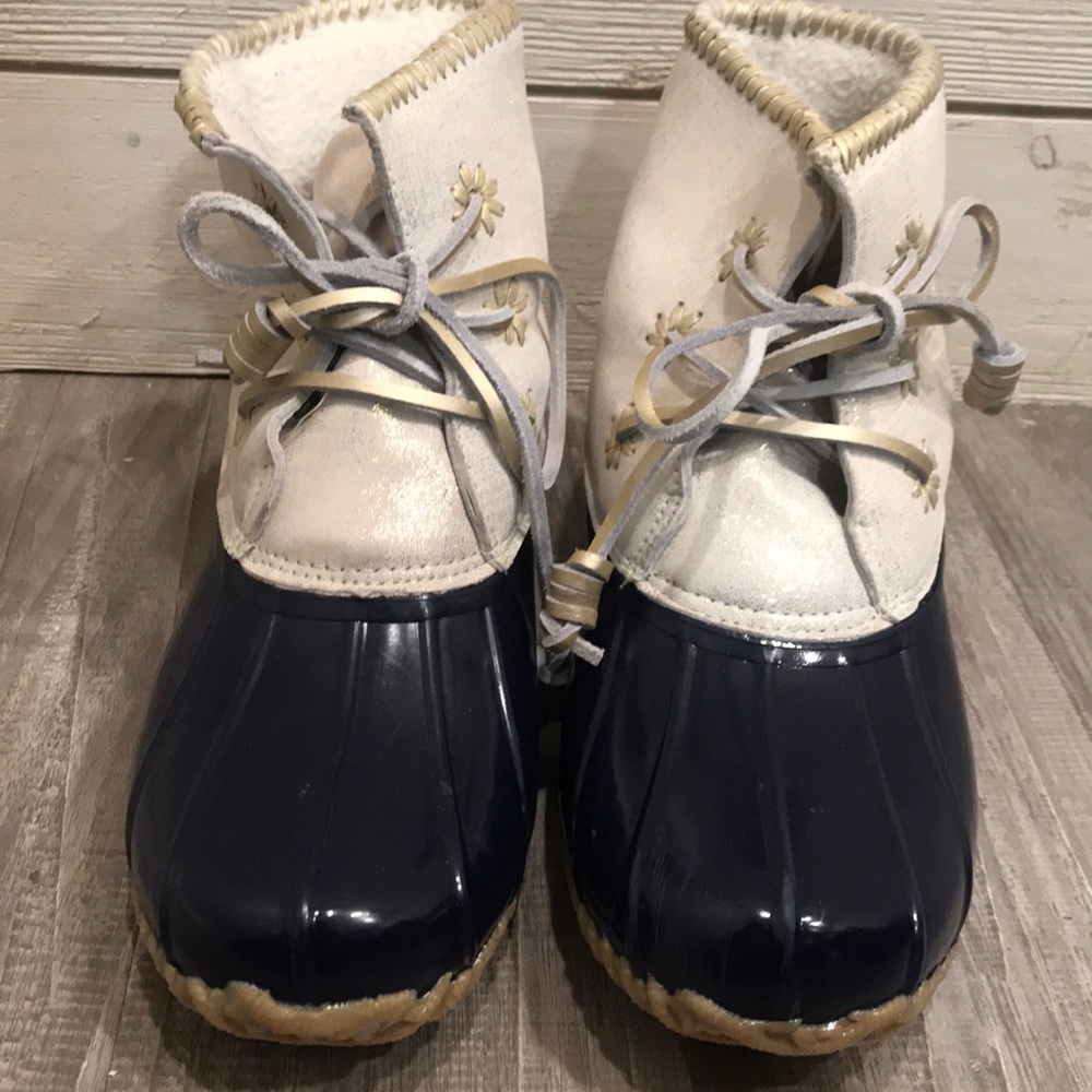 GUC Jack Rodgers Duck Boots Size 10 - Runs Wide!